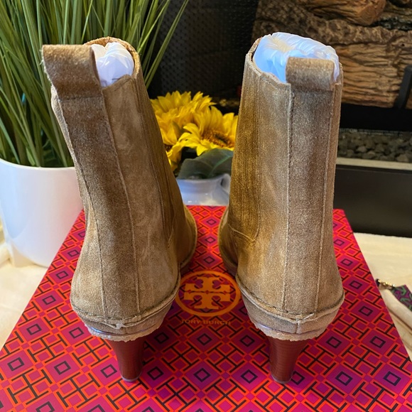🔥 SALE 🔥 TORY BURCH LILA HEELED ANKLE BOOT - Picture 4 of 7